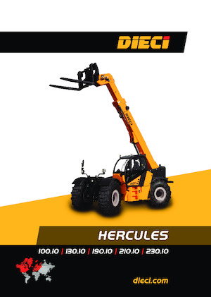 Sollevatori Telescopici Fissi Dieci Hercules 130.10