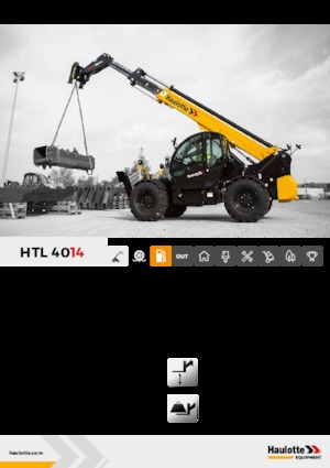 Sollevatori Telescopici Fissi Haulotte HTL4014