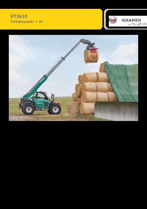 Sollevatori Telescopici Fissi Kramer KT3610