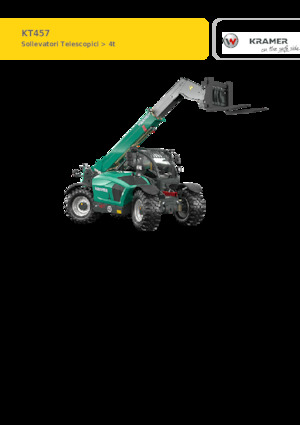 Sollevatori Telescopici Fissi Kramer KT457
