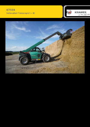 Sollevatori Telescopici Fissi Kramer KT559