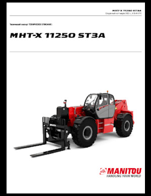 Sollevatori Telescopici Fissi Manitou MHT-X 11250 ST3A