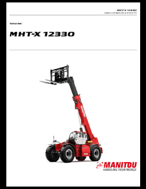 Sollevatori Telescopici Fissi Manitou MHT-X 12330