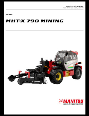 Sollevatori Telescopici Fissi Manitou MHT-X 790 Mining