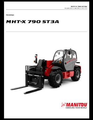 Sollevatori Telescopici Fissi Manitou MHT-X 790 ST3A