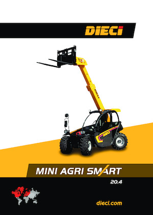 Sollevatori Telescopici Fissi Dieci Mini Agri 20.4 Smart