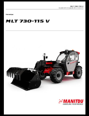 Sollevatori Telescopici Fissi Manitou MLT 730-115 V