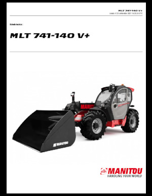 Sollevatori Telescopici Fissi Manitou MLT 741-140 V+
