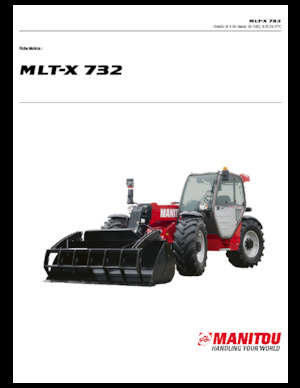 Sollevatori Telescopici Fissi Manitou MLT-X 732