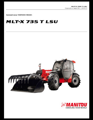 Sollevatori Telescopici Fissi Manitou MLT-X 735 T LSU