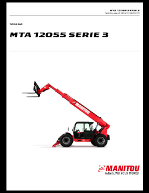 Sollevatori Telescopici Fissi Manitou MTA 12055
