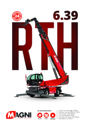 Sollevatori telescopici con torretta girevole MAGNI RTH 6.39 SH