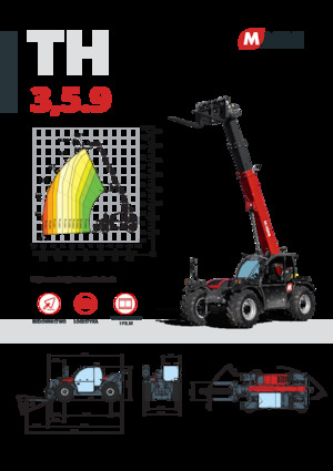 Sollevatori Telescopici Fissi MAGNI TH 3,5.9