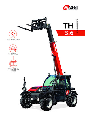 Sollevatori Telescopici Fissi MAGNI TH 3.6