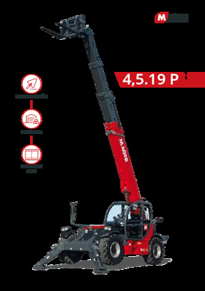 Sollevatori Telescopici Fissi MAGNI TH 4,5.19 P