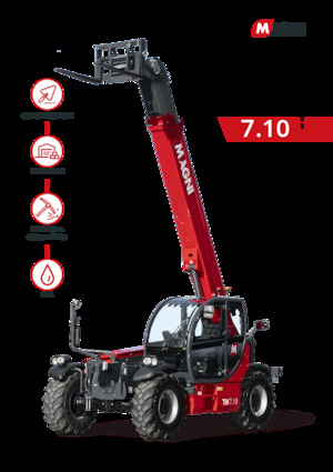 Sollevatori Telescopici Fissi MAGNI TH 7.10