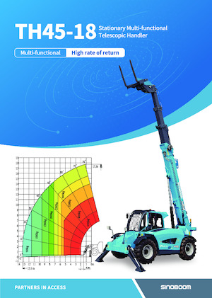 Sollevatori Telescopici Fissi Sinoboom TH45-18