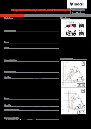 Sollevatori Telescopici Fissi Bobcat TL34.65HF 135 V