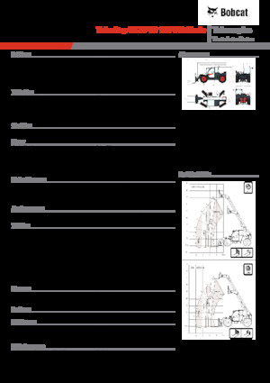 Sollevatori Telescopici Fissi Bobcat TL35.70 100 V