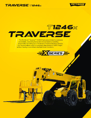 Sollevatori Telescopici Fissi Pettibone Traverse T1246X
