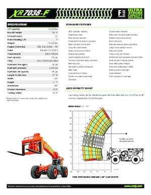 Sollevatori Telescopici Fissi Xtreme XR7038-F