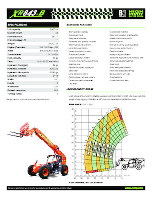 Sollevatori Telescopici Fissi Xtreme XR843-B