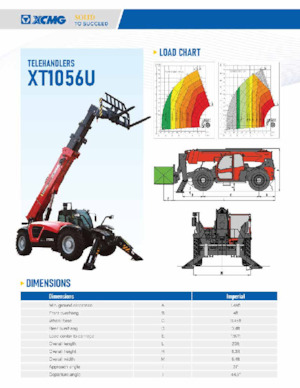 Sollevatori Telescopici Fissi XCMG XT1056U