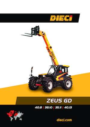 Sollevatori Telescopici Fissi Dieci Zeus 40.8 GD