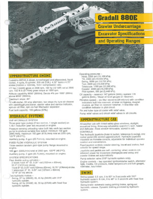 Escavatori con braccio telescopico Gradall 880E