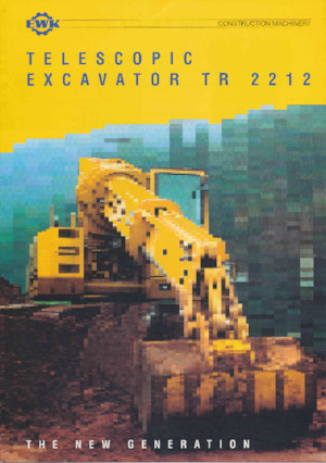 Escavatori con braccio telescopico EWK TR 2212