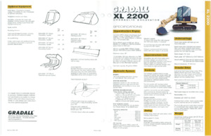 Escavatori con braccio telescopico Gradall XL 2200