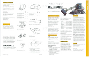Escavatori con braccio telescopico Gradall XL 3300