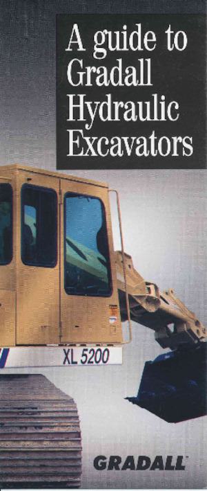 Escavatori con braccio telescopico Gradall XL 4100