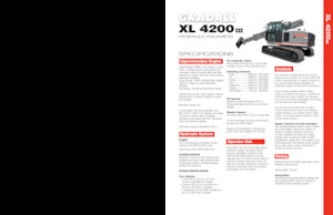 Escavatori con braccio telescopico Gradall XL 4200 III