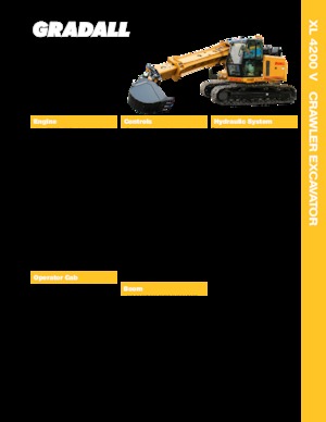 Escavatori con braccio telescopico Gradall XL 4200 V