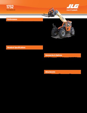 Sollevatori Telescopici Fissi JLG 1732
