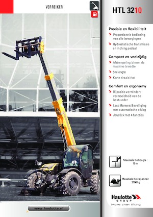 Sollevatori Telescopici Fissi Haulotte HTL3210