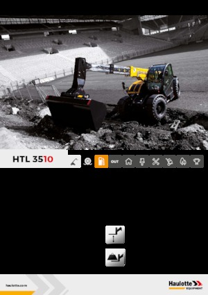 Sollevatori Telescopici Fissi Haulotte HTL4014