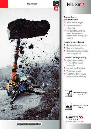 Sollevatori Telescopici Fissi Haulotte HTL3617