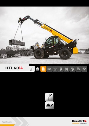 Sollevatori Telescopici Fissi Haulotte HTL4014