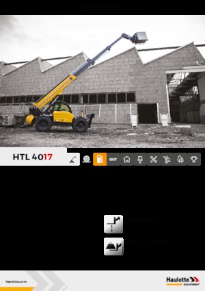 Sollevatori Telescopici Fissi Haulotte HTL4017