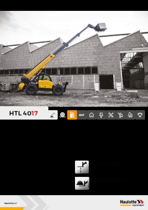 Sollevatori Telescopici Fissi Haulotte HTL4017