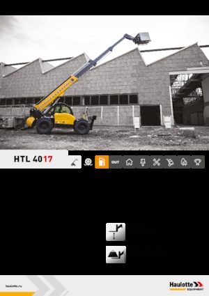 Sollevatori Telescopici Fissi Haulotte HTL4017
