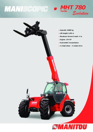 Sollevatori Telescopici Fissi Manitou MHT 780