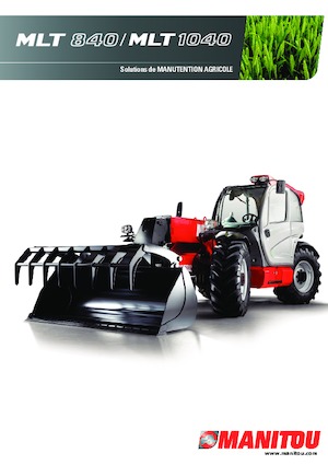 Sollevatori Telescopici Fissi Manitou MLT 840-115 PS