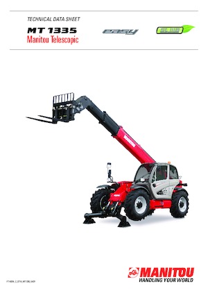 Sollevatori Telescopici Fissi Manitou MT 1335 H easy