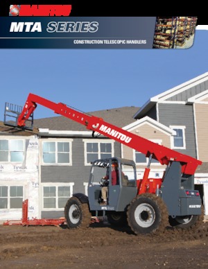 Sollevatori Telescopici Fissi Manitou MTA 6034