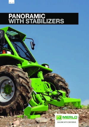 Sollevatori Telescopici Fissi Merlo Panoramic P 38.14