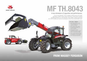 Sollevatori Telescopici Fissi Massey Ferguson TH.8043