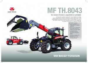 Sollevatori Telescopici Fissi Massey Ferguson TH.8043